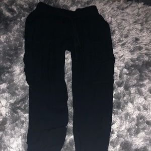 Black joggers
